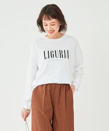 green label relaxing | 【矢野未希子さん着用】ロゴ マルチボーダー Tシャツ(Tシャツ/カットソー)