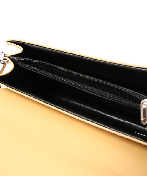 Shelly island（シェリーアイランド）の「2WAYミニスクエアバッグ（ハンドバッグ・レディース・ホワイト/パープル/イエロー・FREE）」の17枚目の写真