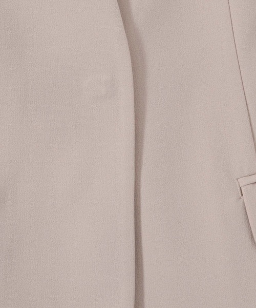 LEPSIM（レプシィム）の「洗えるノーカラージャケット 278973