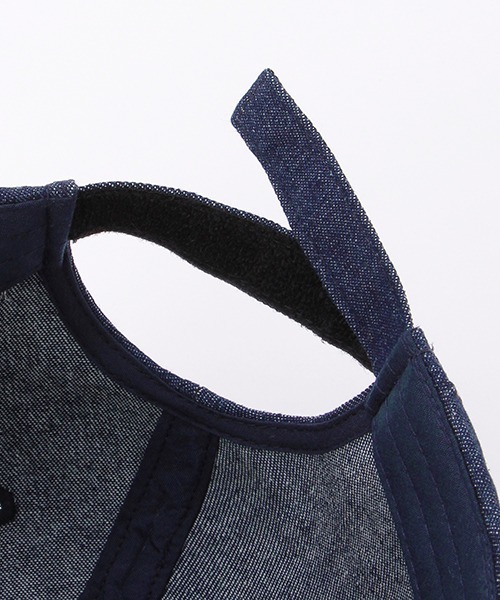 petit main(プティマイン)の「Kids Sim Logo Cap(キャップ・キッズ・ネイビー/グリーン/ライトベージュ・52cm/50cm/54cm)」の8枚目の写真