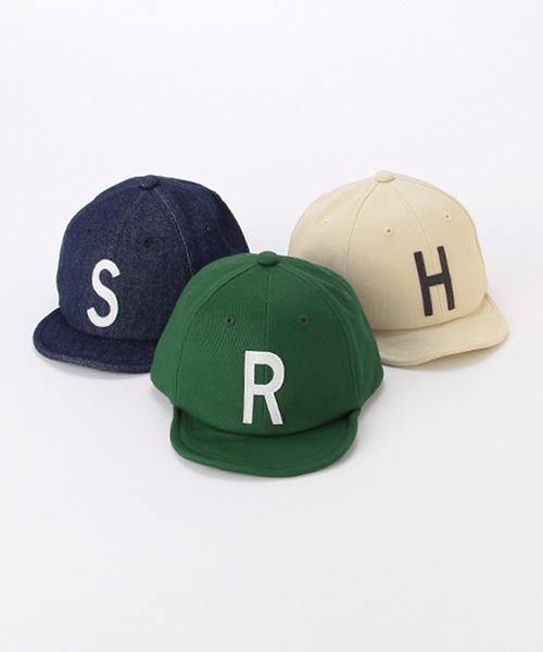 petit main(プティマイン)の「Kids Sim Logo Cap(キャップ・キッズ・ネイビー/グリーン/ライトベージュ・52cm/50cm/54cm)」の11枚目の写真