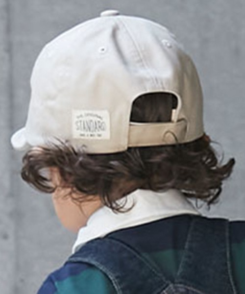 petit main(プティマイン)の「Kids Sim Logo Cap(キャップ・キッズ・ネイビー/グリーン/ライトベージュ・52cm/50cm/54cm)」の20枚目の写真