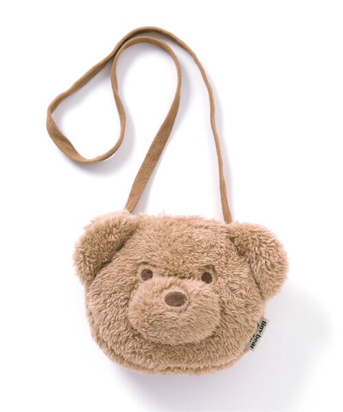 apres les cours(アプレレクール)の「tiny bear ボアポシェット(ショルダーバッグ・キッズ・ベージュ/アイボリー・FREE)」の6枚目の写真