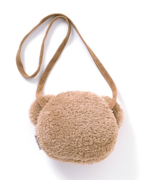 apres les cours(アプレレクール)の「tiny bear ボアポシェット(ショルダーバッグ・キッズ・ベージュ/アイボリー・FREE)」の8枚目の写真