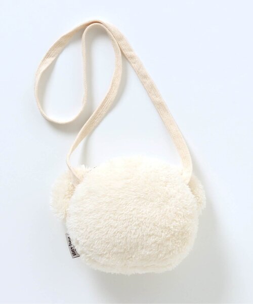 apres les cours(アプレレクール)の「tiny bear ボアポシェット(ショルダーバッグ・キッズ・ベージュ/アイボリー・FREE)」の9枚目の写真