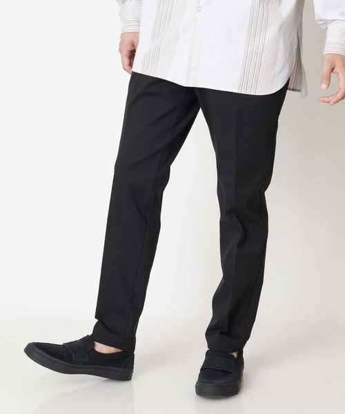 a.v.v(アーヴェヴェ)の「【S-XXL/軽撥水】スマートスラックス(セットアップ対応)(スラックス・メンズ・ネイビー/ダークブラウン/ブラック・44/46/48/50/52)」の2枚目の写真