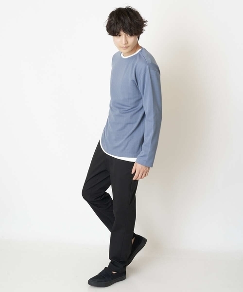 a.v.v(アーヴェヴェ)の「【S-XXL/軽撥水】スマートスラックス(セットアップ対応)(スラックス・メンズ・ネイビー/ダークブラウン/ブラック・44/46/48/50/52)」の16枚目の写真