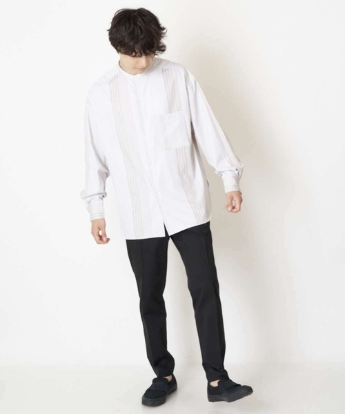 a.v.v(アーヴェヴェ)の「【S-XXL/軽撥水】スマートスラックス(セットアップ対応)(スラックス・メンズ・ネイビー/ダークブラウン/ブラック・44/46/48/50/52)」の19枚目の写真