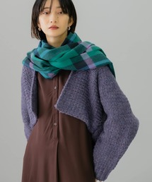 KBF | 『のんさん着用』ローゲージショートニットカーディガン(カーディガン/ボレロ)