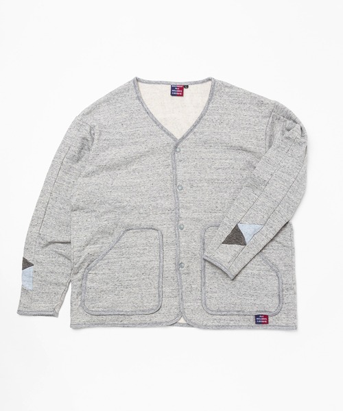 And A（アンドエー）の「AlexanderLeeChang アレキサンダーリーチャン / BLC SWET SANKAKU CARDIGAN サンカク オーバーサイズ スウェットカーディガン / BC012201（カーディガン/ボレロ・メンズ・マスタード/グレー/ブラック・LARGE/X-LARGE/MEDIUM）」の8枚目の写真