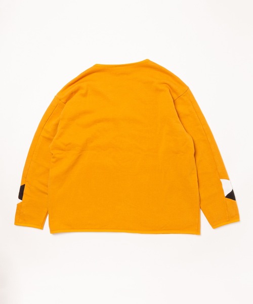 And A（アンドエー）の「AlexanderLeeChang アレキサンダーリーチャン / BLC SWET SANKAKU CARDIGAN サンカク オーバーサイズ スウェットカーディガン / BC012201（カーディガン/ボレロ・メンズ・マスタード/グレー/ブラック・LARGE/X-LARGE/MEDIUM）」の20枚目の写真