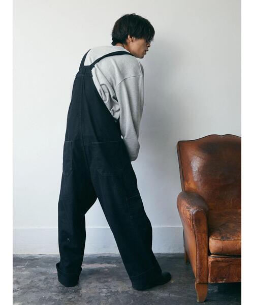 CRAFT STANDARD BOUTIQUE（クラフトスタンダードブティック）の「TANKERS オーバーオール　＊（サロペット/オーバーオール・メンズ・ブラック・M/L）」の2枚目の写真