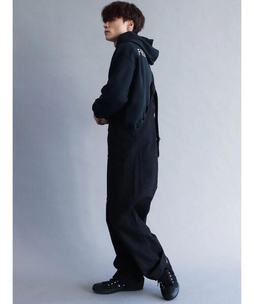 CRAFT STANDARD BOUTIQUE（クラフトスタンダードブティック）の「TANKERS オーバーオール　＊（サロペット/オーバーオール・メンズ・ブラック・M/L）」の5枚目の写真