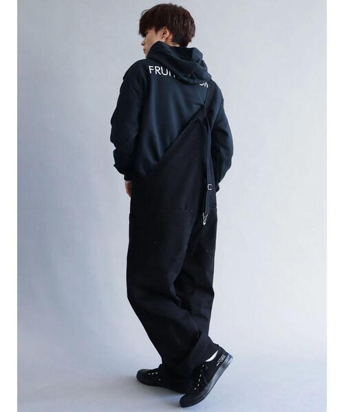 CRAFT STANDARD BOUTIQUE（クラフトスタンダードブティック）の「TANKERS オーバーオール　＊（サロペット/オーバーオール・メンズ・ブラック・M/L）」の6枚目の写真