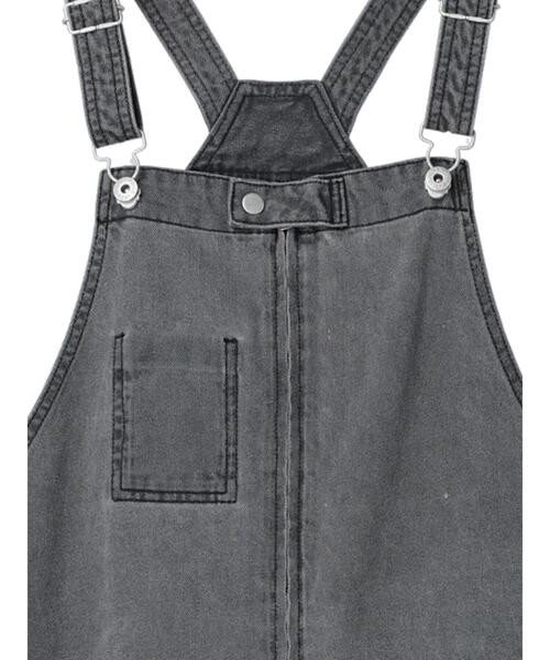 CRAFT STANDARD BOUTIQUE（クラフトスタンダードブティック）の「TANKERS オーバーオール　＊（サロペット/オーバーオール・メンズ・ブラック・M/L）」の10枚目の写真