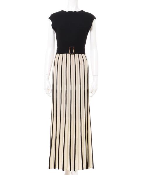 INGNI(イング)の「配色リブニット/ワンピース(ワンピース・レディース・ブラック系その他6/ブラック系3・M)」の3枚目の写真