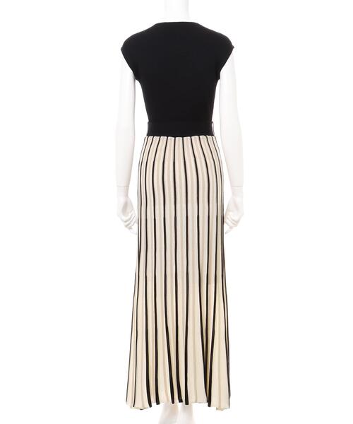 INGNI(イング)の「配色リブニット/ワンピース(ワンピース・レディース・ブラック系その他6/ブラック系3・M)」の5枚目の写真