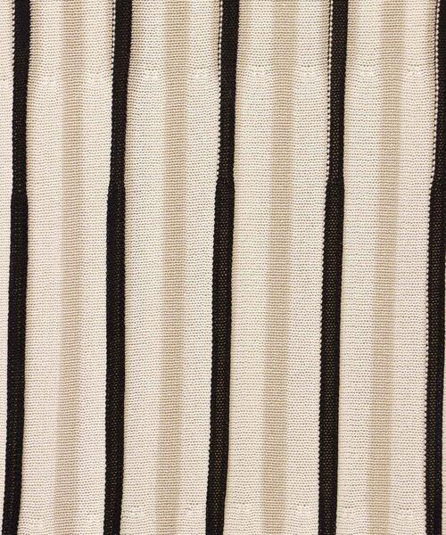 INGNI(イング)の「配色リブニット/ワンピース(ワンピース・レディース・ブラック系その他6/ブラック系3・M)」の6枚目の写真