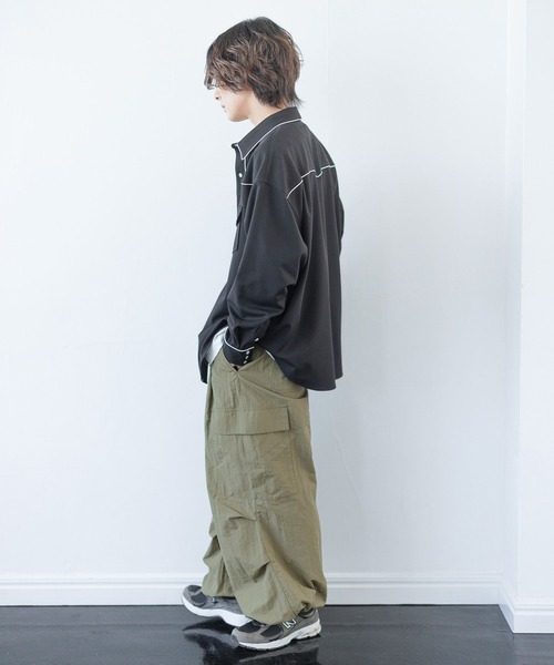 PBLIM（ページボーイリム）の「PAGEBOYLIM/ウエスタンシャツ（シャツ/ブラウス・レディース・イエロー系その他/ブラウン/ブラック・FREE）」の8枚目の写真