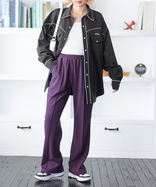 PBLIM（ページボーイリム）の「PAGEBOYLIM/ウエスタンシャツ（シャツ/ブラウス・レディース・イエロー系その他/ブラウン/ブラック・FREE）」の12枚目の写真