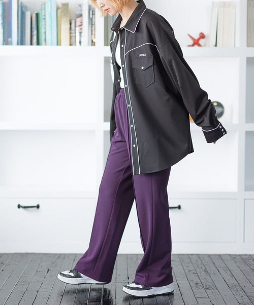 PBLIM（ページボーイリム）の「PAGEBOYLIM/ウエスタンシャツ（シャツ/ブラウス・レディース・イエロー系その他/ブラウン/ブラック・FREE）」の13枚目の写真