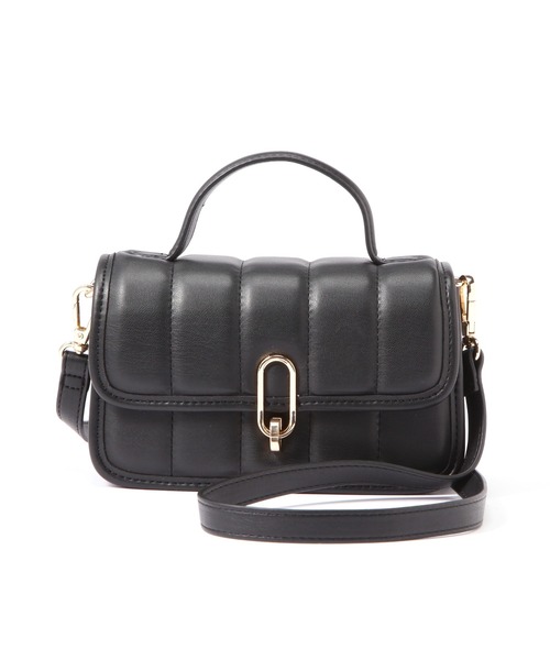 N.（N. Natural Beauty Basic）（エヌエヌナチュラルビューティーベーシック）の「【横田ひかるさん着用】◆キルティングフラップミニショルダーバッグ（ショルダーバッグ・レディース・ブラック/ピンク/ブラウン系その他・ﾌﾘ-）」の16枚目の写真