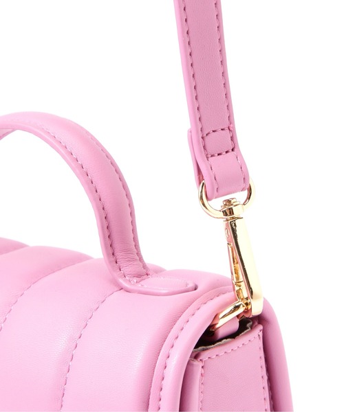 N.（N. Natural Beauty Basic）（エヌエヌナチュラルビューティーベーシック）の「【横田ひかるさん着用】◆キルティングフラップミニショルダーバッグ（ショルダーバッグ・レディース・ブラック/ピンク/ブラウン系その他・ﾌﾘ-）」の20枚目の写真