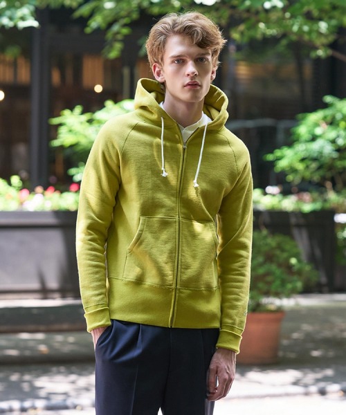 DRESSTERIOR(ドレステリア)の「【ベストセラー】デキシー吊裏毛ジップアップパーカ(パーカー・メンズ・ボルドー/ネイビー/ライトグレー/パープル系/ネイビー系1/ブルー/マスタード・91/92/94)」の17枚目の写真