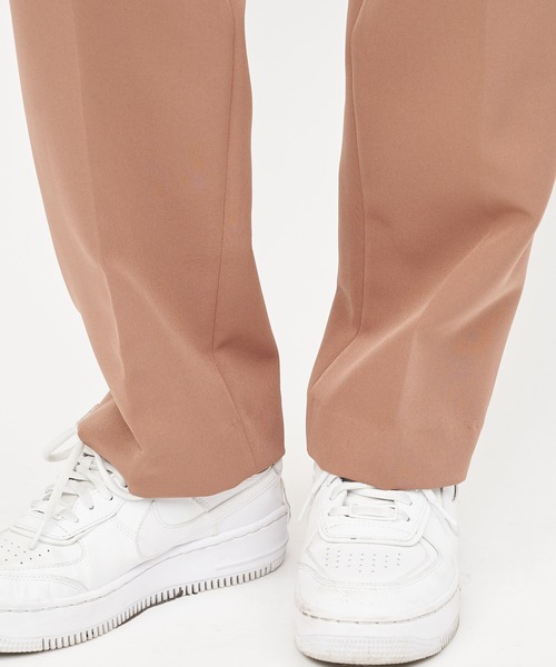 SPIRALGIRL（スパイラルガール）の「ベーシックタックパンツ（スラックス・レディース・ブラック/ブラウン/ボルドー・FREE）」の11枚目の写真