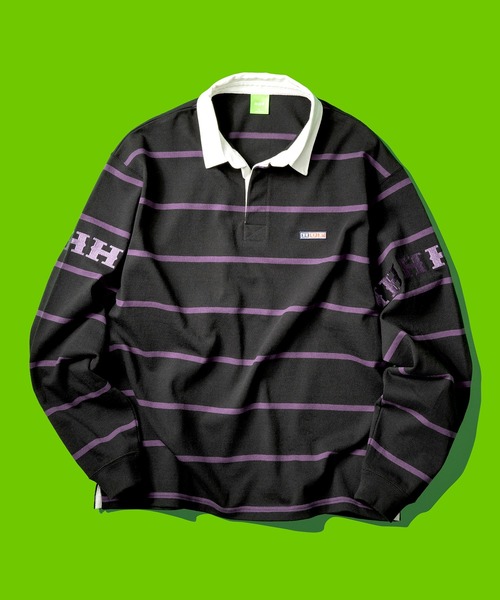 HUF（ハフ）の「PALISADES RUGBY / HUF ラグビーシャツ（ポロシャツ