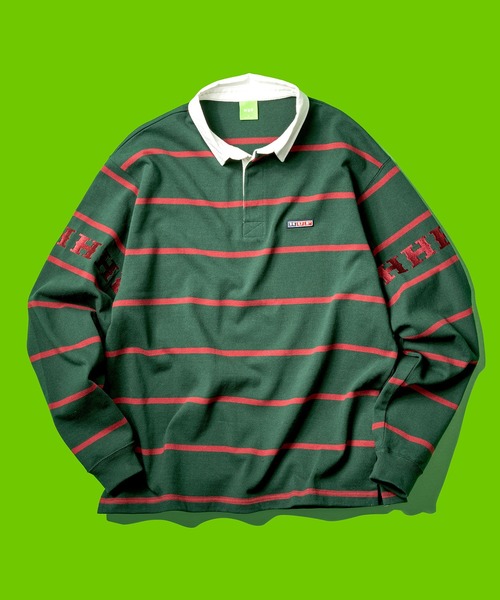 HUF（ハフ）の「PALISADES RUGBY / HUF ラグビーシャツ（ポロシャツ