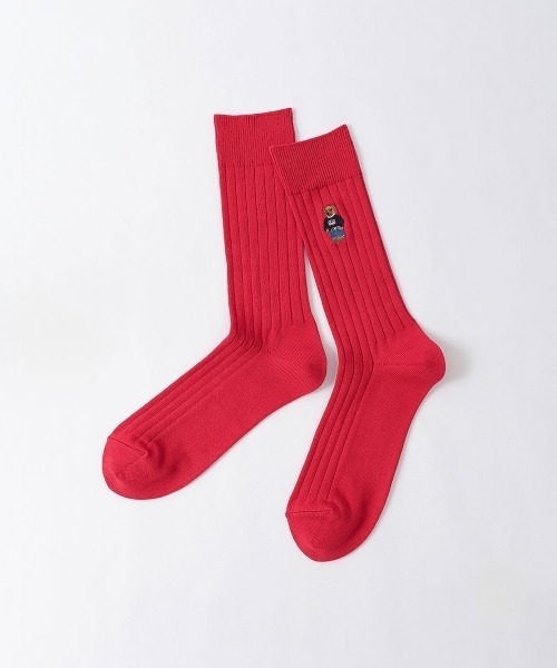 POLO RALPH LAUREN(ポロ ラルフ ローレン)の「POLO RALPH LAUREN メンズ ポロベア リブソックス 02012450(ソックス/靴下・メンズ・ブラック/ネイビー/ターコイズブルー/アイボリー/グレー/レッド・25-27CM/27-29cm)」の6枚目の写真