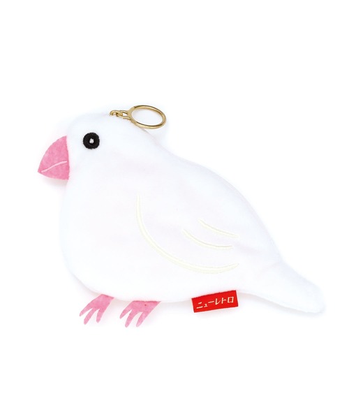 ニューレトロ ダイカットポーチ ミニ 文鳥（ポーチ）｜ニュー