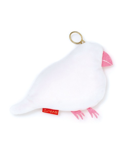 ニューレトロ ダイカットポーチ ミニ 文鳥（ポーチ）｜ニューレトロ