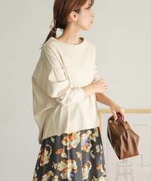URBAN RESEARCH DOORS | コットンバックタックプルオーバー(Tシャツ/カットソー)