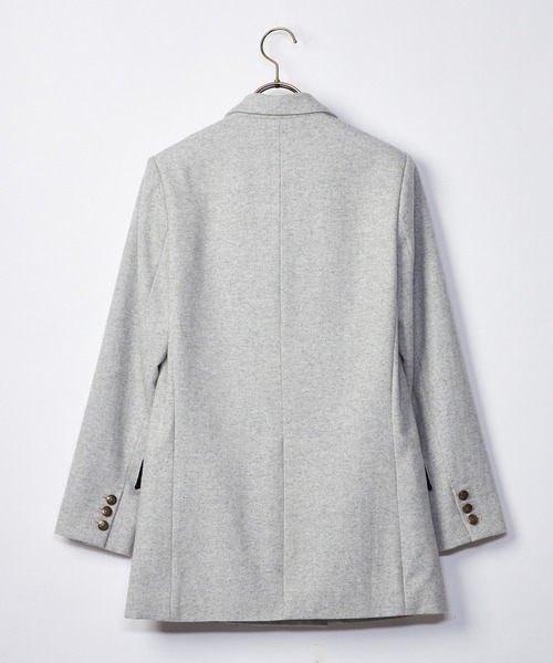 INED CLAROイネドクラロ　ハーフスリーブジャケット　テーラードジャケット セール】 《INED CLARO》リフラクスハーフスリーブジャケット