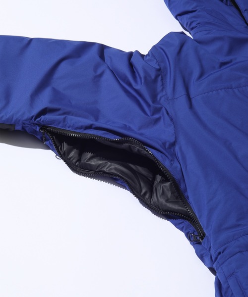 WILD THINGS（ワイルドシングス）の「WILD THINGS/ワイルドシングス DACRON CHAMONIX 中綿ジャケット パフジャケット アウトドア（ダウンジャケット/コート・メンズ・ブラック/オリーブ/イエロー/ブルー・M/L）」の8枚目の写真