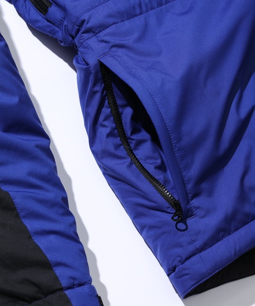 WILD THINGS（ワイルドシングス）の「WILD THINGS/ワイルドシングス DACRON CHAMONIX 中綿ジャケット パフジャケット アウトドア（ダウンジャケット/コート・メンズ・ブラック/オリーブ/イエロー/ブルー・M/L）」の9枚目の写真