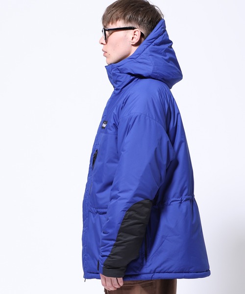 WILD THINGS（ワイルドシングス）の「WILD THINGS/ワイルドシングス DACRON CHAMONIX 中綿ジャケット パフジャケット アウトドア（ダウンジャケット/コート・メンズ・ブラック/オリーブ/イエロー/ブルー・M/L）」の5枚目の写真