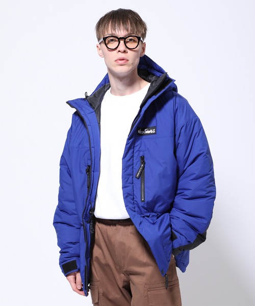 WILD THINGS（ワイルドシングス）の「WILD THINGS/ワイルドシングス DACRON CHAMONIX 中綿ジャケット パフジャケット アウトドア（ダウンジャケット/コート・メンズ・ブラック/オリーブ/イエロー/ブルー・M/L）」の16枚目の写真