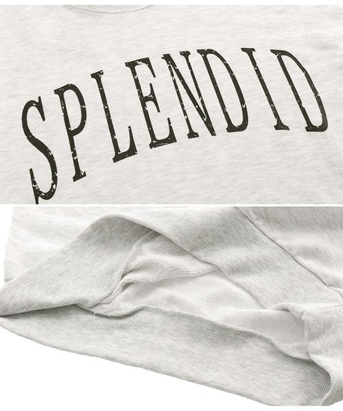 ANAP（アナップ）の「かすれプリント裏毛プルオーバー（スウェット・レディース・スミクロ/ライトグレー/ブラウン・FREE）」の16枚目の写真