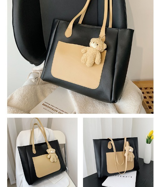 yuue' ( wear )（ユーイ）の「くまキーホルダー付き シンプルレザー