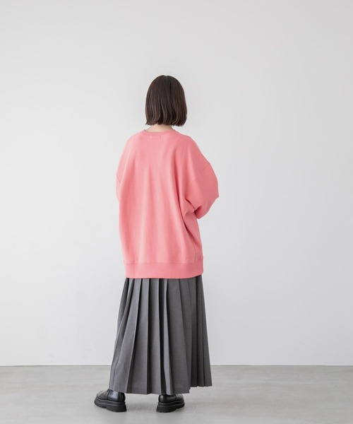 yuw（ユウ）の「ＵＮＩＳＥＸヘビースウェット　170711（スウェット・レディース・ブラック/グレー/ピンク/グリーン・FREE）」の22枚目の写真