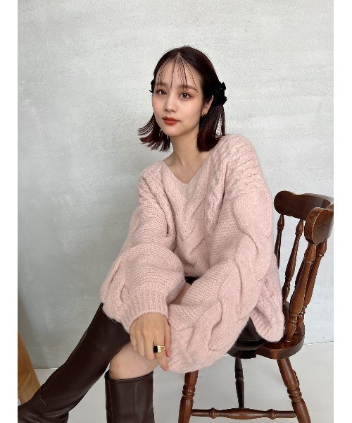 jumelle(ジュメロ)の「ベロアリボンクリップ(バレッタ/ヘアクリップ・レディース・ブラック・FREE)」の5枚目の写真