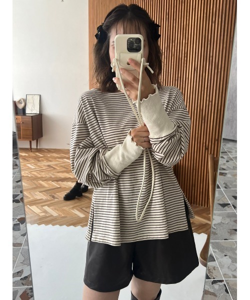 jumelle(ジュメロ)の「ベロアリボンクリップ(バレッタ/ヘアクリップ・レディース・ブラック・FREE)」の3枚目の写真