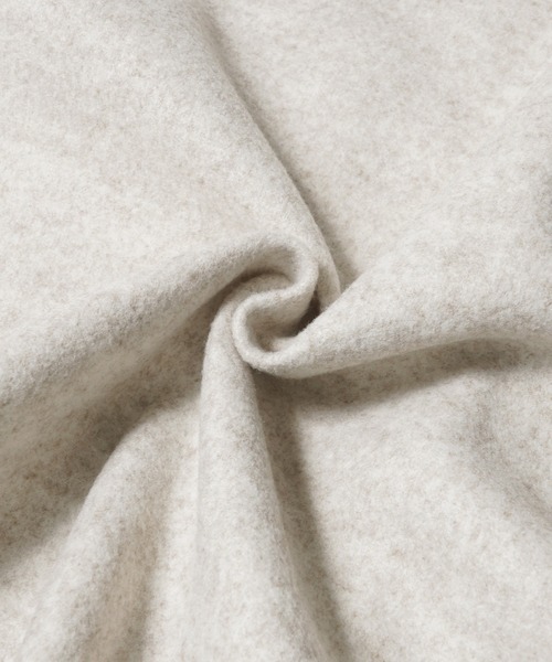 coca（coca）（コカ）の「ニットモッサパイピングポンチョ（ポンチョ・レディース・アイボリー・ONE SIZE）」の13枚目の写真