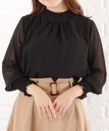 シフォン きれいめ」に該当するシャツ/ブラウス（フリル