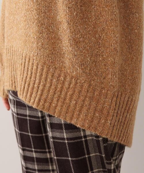 DRESKIP(ドレスキップ)の「◆【ふわふわで魅せる】ミックスカラー ハイネックニット(ニット/セーター・レディース・パープル系/グレー系その他/ライトベージュ/オレンジ/グリーン系/ピンク系・02/03)」の12枚目の写真