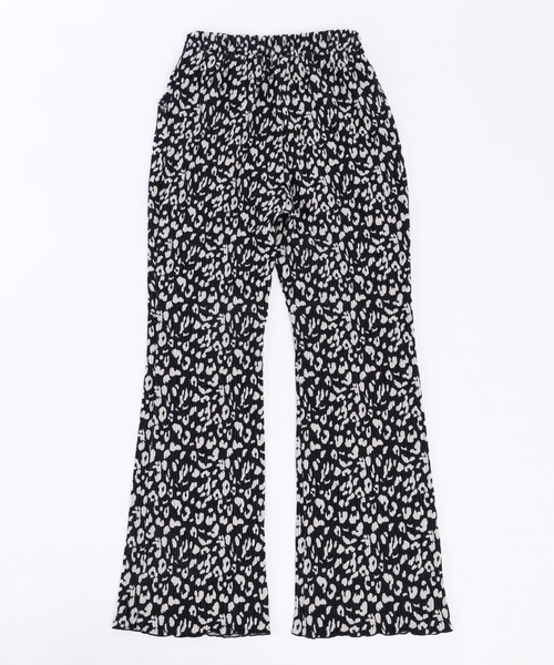 レオパードフレアパンツ（スラックス）｜WC（ダブル シー）の