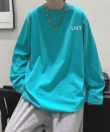 BASQUE magenta | LFET ワンポイント オーバーサイズ ロンT(Tシャツ/カットソー)